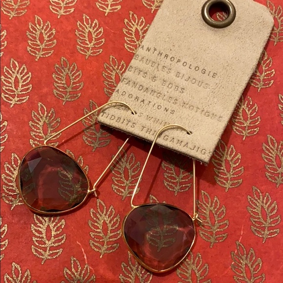 Anthropologie Jewelry - 🆕 Anthropologie Semi Precious Drop Earrings 🆕